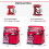 Κάλυμμα μίξερ βάσης για KitchenAid 4.5/5Qt με θήκες 4