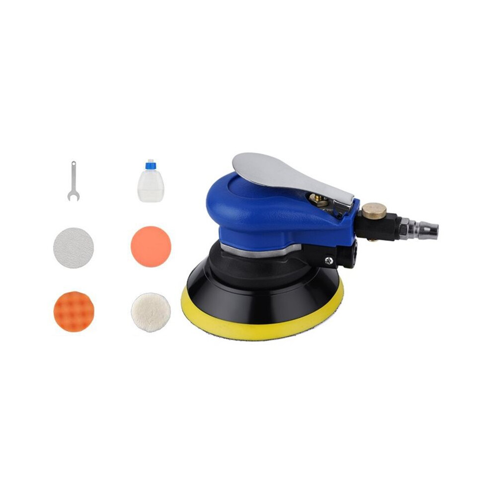 5-Inch Air Random Orbital Sander, Grinding Sanding With Waxing Kit,For Car Rust Removal And Polishing 4711174205837