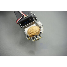 -Bionische Hand, Humanoider Roboterarm, Roboterhand mit Fünf Fingern, Klauenform für Metallmanipulatoren, Greifer, Lose Teile