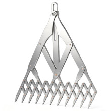 Equal Spacing Divider Tool, 11 Teeth Leather Divider for Quick Marking, Perspective Grid and Bag Nail Layout