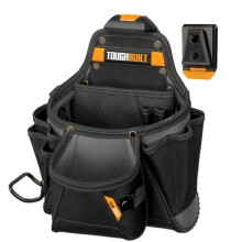 ToughBuilt TB-CT-01 Bolsa de Herramientas Multifuncional de Gran Tamaño para Carpinteros con Sistema de Colgado Rápido y Kit de Herramientas de Alta