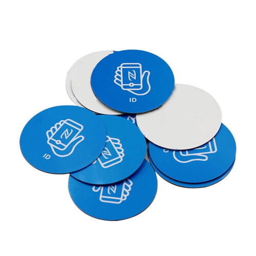 10pcs125Khz TK4100 Access Control Card Stickers  RFID Key Tags Token Pastable ID Access Control Phone Sticker