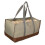 Sac à bûches en toile imperméable, beige 1