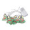 LED Christmas snowman string lights decoration 2