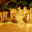 LED Christmas snowman string lights decoration 5