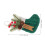 Gestrickte Weihnachtsmann-Strumpfornamente, 2er-Set 2