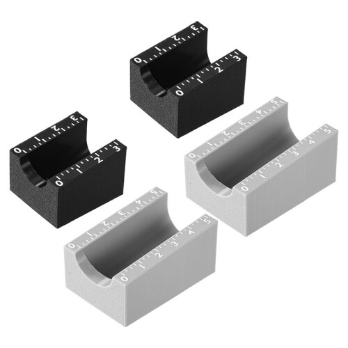 4pcs Vial Label Applicators,Small Bottle Label Application Maker Tool Compatible with 3ml&10ml Vials Accurate Alignmen