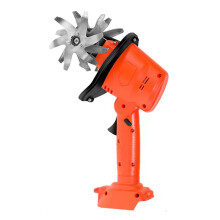 Cordless Electric Tiller Cultivator for  21V Battery for Garden Vegetable Field and Greenhouse