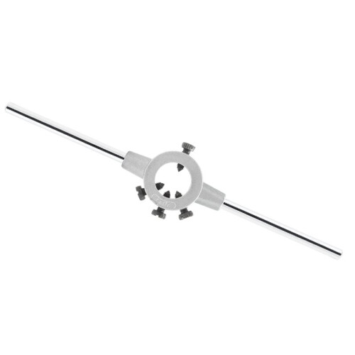Adjustable Round Die Handle Wrench for M18-M20 Threading, Heavy Duty Tool Steel Construction