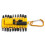 Ultra Torque Bit Set, Nut Driver Socket, Hex Impact Driver Bit Set for Power Drill Yellow 2