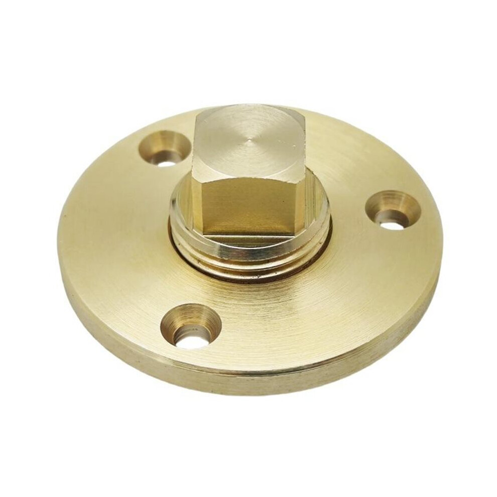 Marine Yacht Brass Drain Plug 2 Inch - Flange Sealing Plugs For Marine And Yacht Hardware For Bspt1/2"-14 Pipe 6033393070309