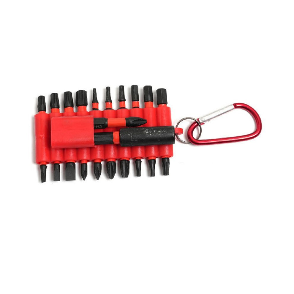 Ultra Torque Bit Set, Nut Driver Socket, Hex Impact Driver Bit Set For Power Drill Red 4711837626184