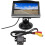 Kit de sistema de câmera de ré com monitor de visão traseira de 5 polegadas 4