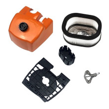 Replacement Air Filter Base Baffle Flange Kit Lawn Mower Accessories for  MS650 066 MS660 Chainsaws Repair Parts