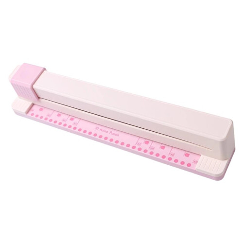 30-Hole Manual Hole Punch, Push-Type Multi-Hole Punch, DIY Tools, Binding Coiled Notebooks, Documents