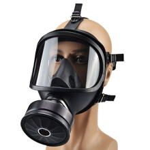 Full Face Respirator Mask with Filter, Reusable Silicone Mask for Painting, Epoxy Resin, Chemical Protection