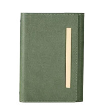 Leather Writing Notebook A6 Ring Binder Refillable Diary, Vintage Handmade Travel Organizer Agenda