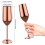 Champagneglas i rustfrit stål 170 ml 2 stk. 4