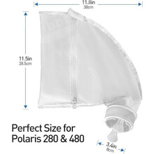 Pool cleaning bags, pool robot zipper bag replacement