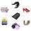 Überschuhe (schwarz/blau) Reiseschuhe, 20 Stück. 1