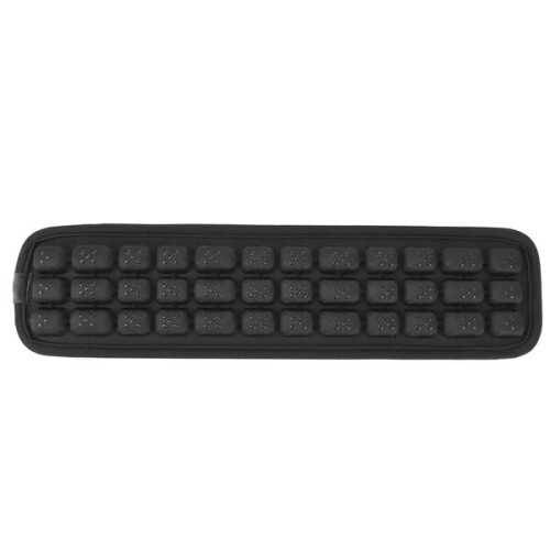 Kryt na ramenný pás, elastický, čierny