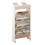 Wohnzimmerregal, beige, Kunststoff 1