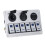 Panel de interruptores para cargador USB doble de coche 1