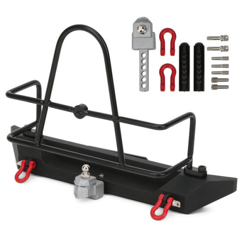 Rear bumper for tracked vehicle