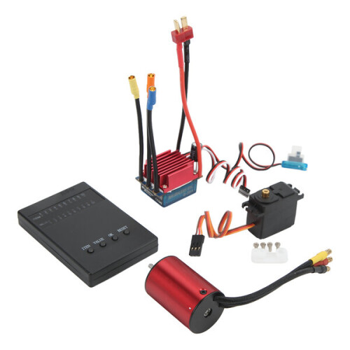 Motor ESC Servo Programming Card Set for 1/14 1/16 RC Car