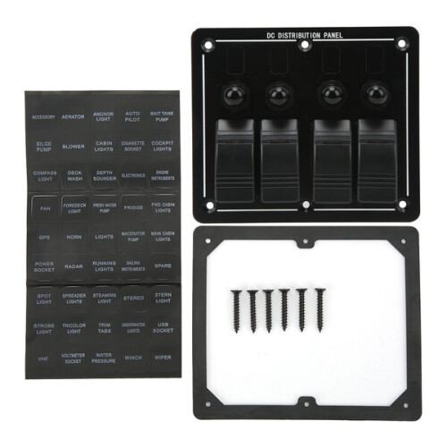Switch Panel Cars 4 Gang