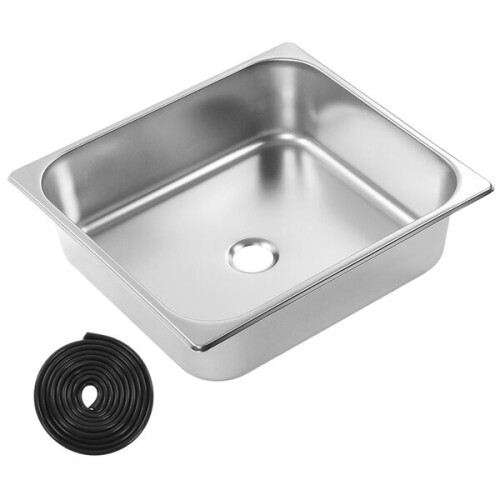 RVS spoelbak voor campers