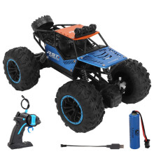 Voiture télécommandée pour enfants, bleue