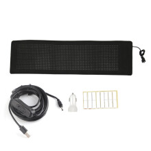 Pantalla LED ultradelgada y flexible de 390 x 107 mm S1664