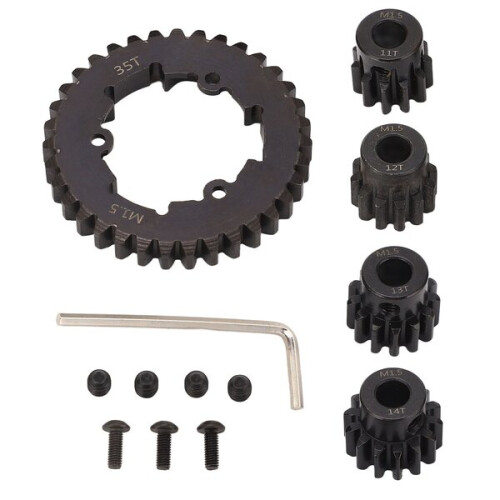 Conjunto de engrenagens 35T-11T a 14T