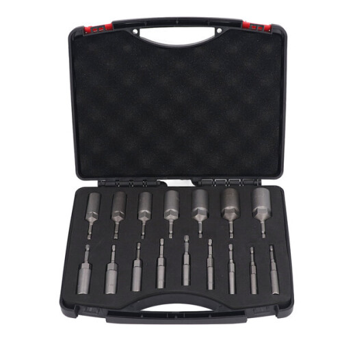 Socket wrench set, 16 pieces