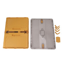 caja naranja mediana