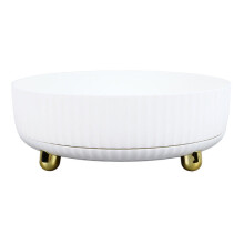 Estante giratorio para especias, blanco, grande
