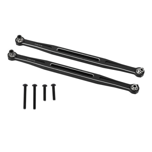 1/6 XTR 8S aluminum steering rods, black, 2 pcs.