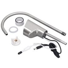 Robinet pour traitement de l'eau, acier inoxydable 304, 3 points, 24 V