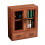 Wooden storage box with double doors and two drawers 1