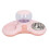 Ciotola doppia CatDogBowl rosa 1