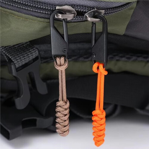 Colorful Weave Metal Zipper Open-End Detachable Pullers DIY  Sewing Kits 2