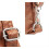 Handtasche der Mutter, einseitiger Rucksack aus weichem Leder, grau, PHRL33201 1