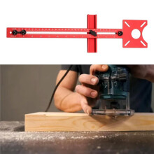 Herramienta de Fresado, Herramienta de Ranurado y Fresado de Bordes, Herramienta de Fresado para Trabajar la Madera, Soporte Auxiliar para Máquina de