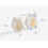 Easter rabbit candy box transparent folding gift box 10 pcs 3