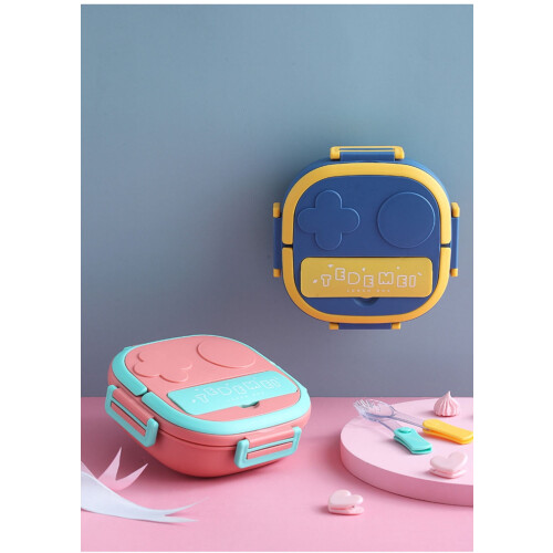 Thermal Lunch Box Stainless Steel 2-Grid Small 2