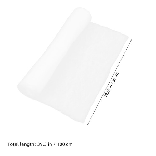 Set di 2 coperte di neve artificiale OUNONA 1
