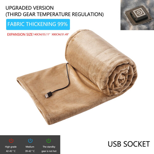 USB Electric Blanket Facecloth Low-Voltage Safe 2