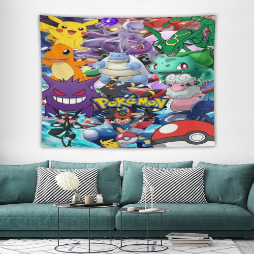 Pokémon-Wandteppich für Wohnzimmer Schlafzimmer 2