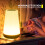 Lampe de chevet tactile compacte, USB, variateur 5 niveaux 4